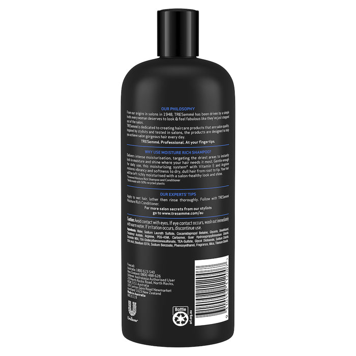 Tresemme Shampoo  Moisture Rich 900ml