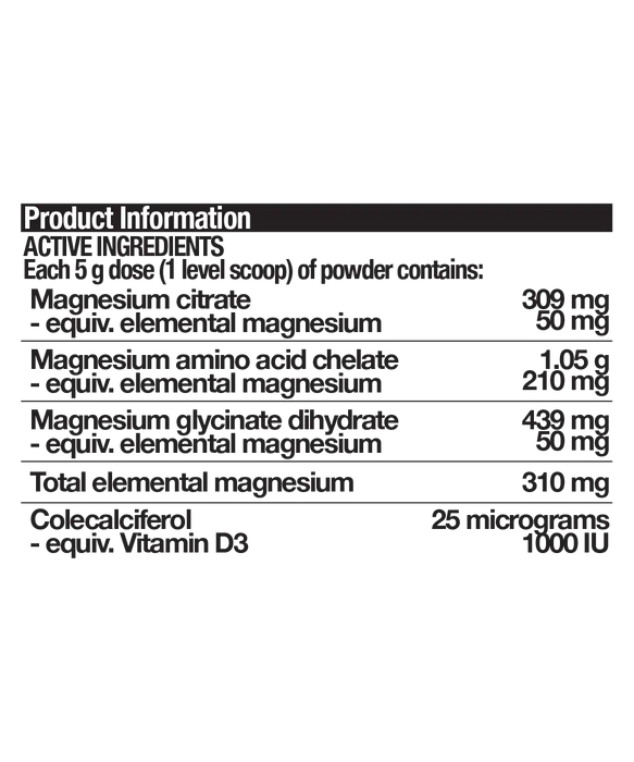 BSc Triple Magnesium Complex Pineapple Passionfruit 300g.