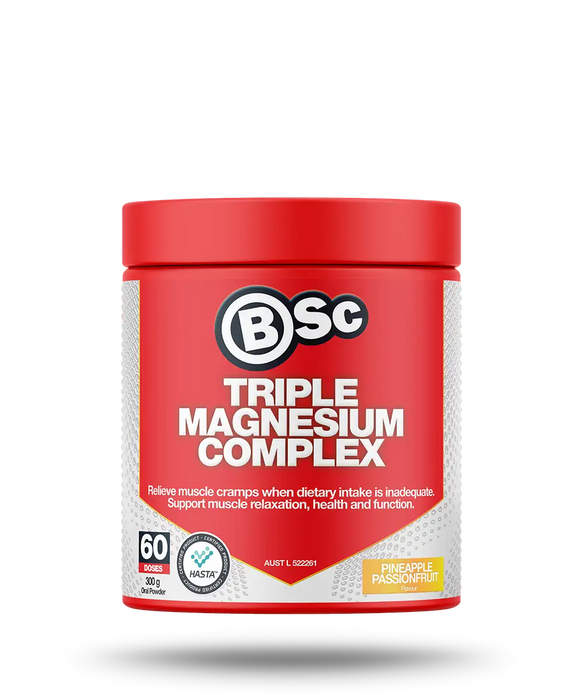 BSc Triple Magnesium Complex Pineapple Passionfruit 300g.