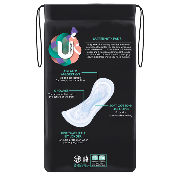 U By Kotex Extra Pads Maternity 10