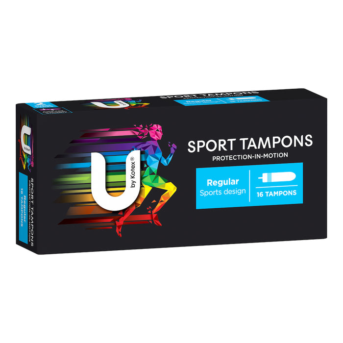 U By Kotex Sports Tampons Regular 16