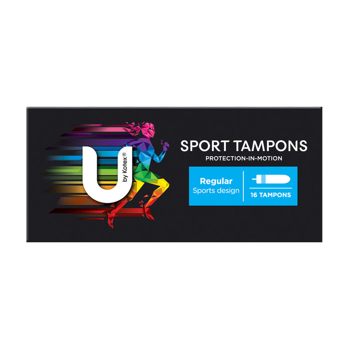 U By Kotex Sports Tampons Regular 16