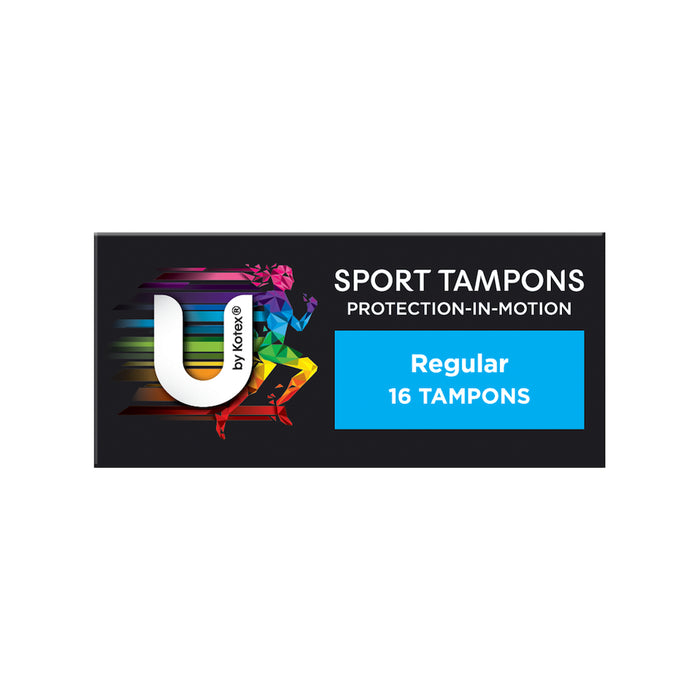 U By Kotex Sports Tampons Regular 16