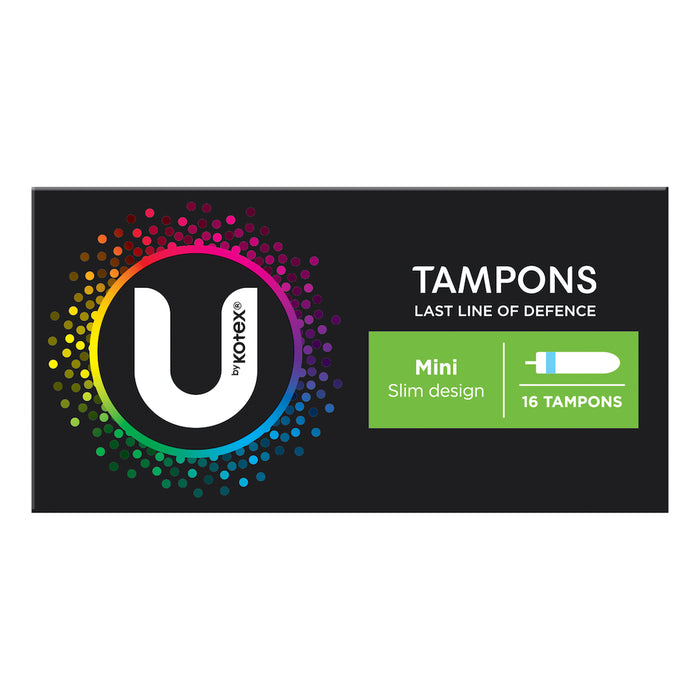 U By Kotex Tampons Mini 16