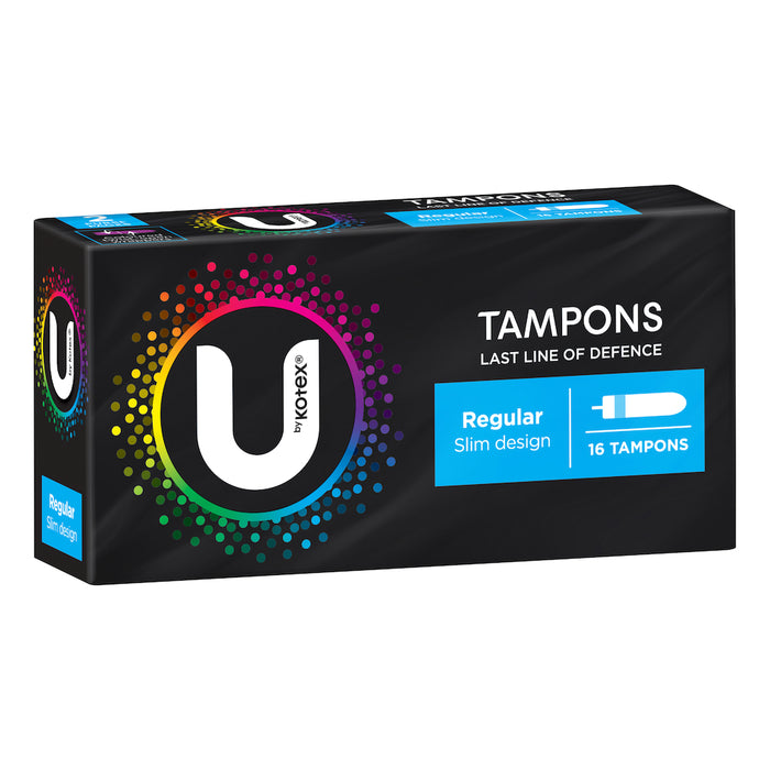 U By Kotex Tampons Regular 16