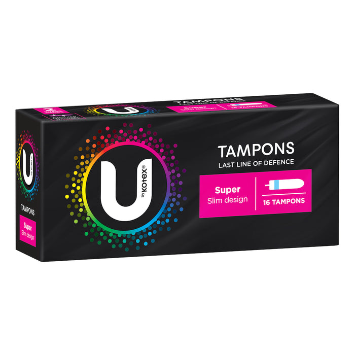 U By Kotex Tampons Super 16