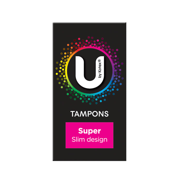 U By Kotex Tampons Super 16