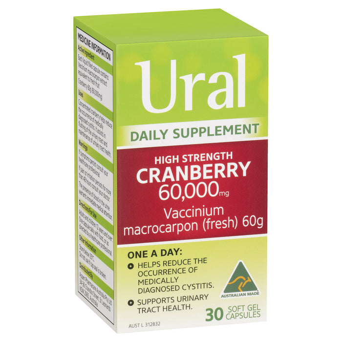 Ural Daily Cranberry Capsules 30