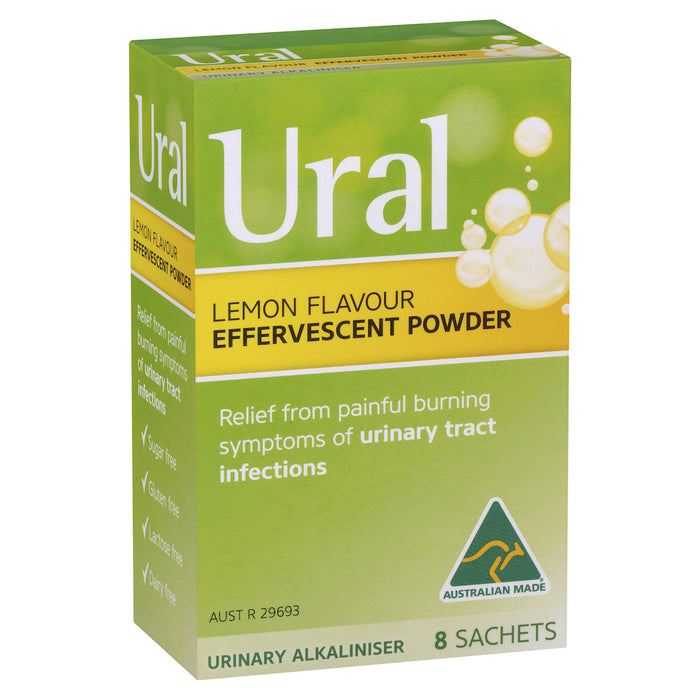 Ural Sachet Lemon 4g X 8