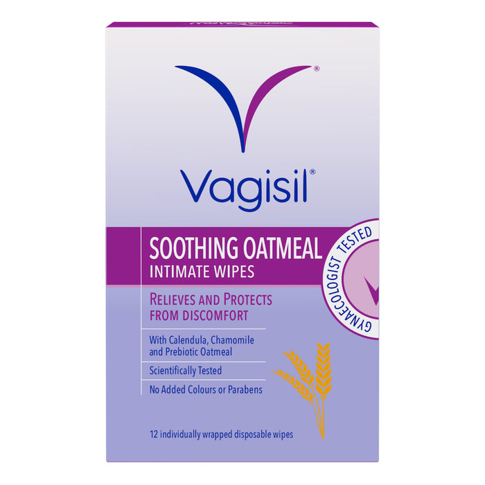 Vagisil Anti Itch Medicated Wipes 12