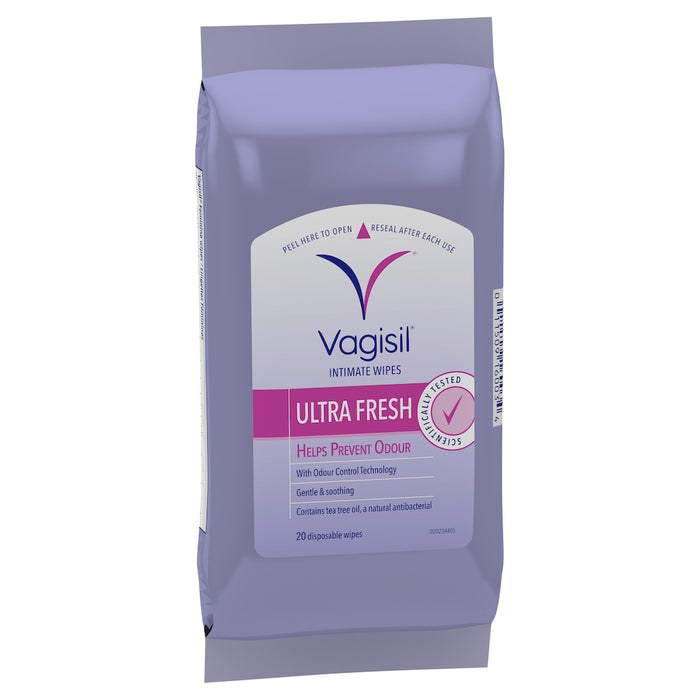 Vagisil Feminine Pouch Wipes 20