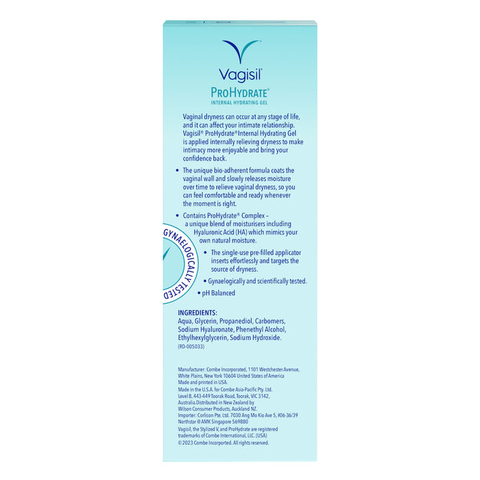 Vagisil ProHydrate Plus 内部凝胶 5g