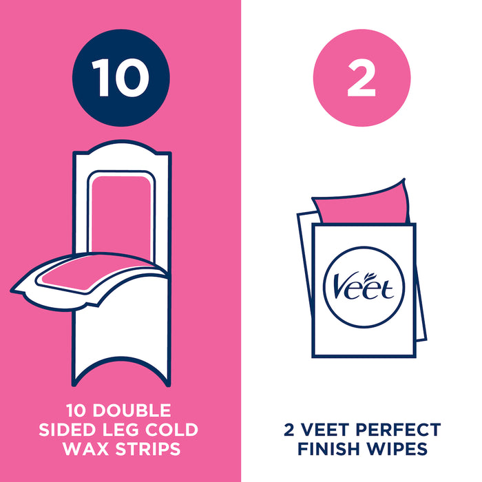 Veet Cold Wax Strips Sensitive 20