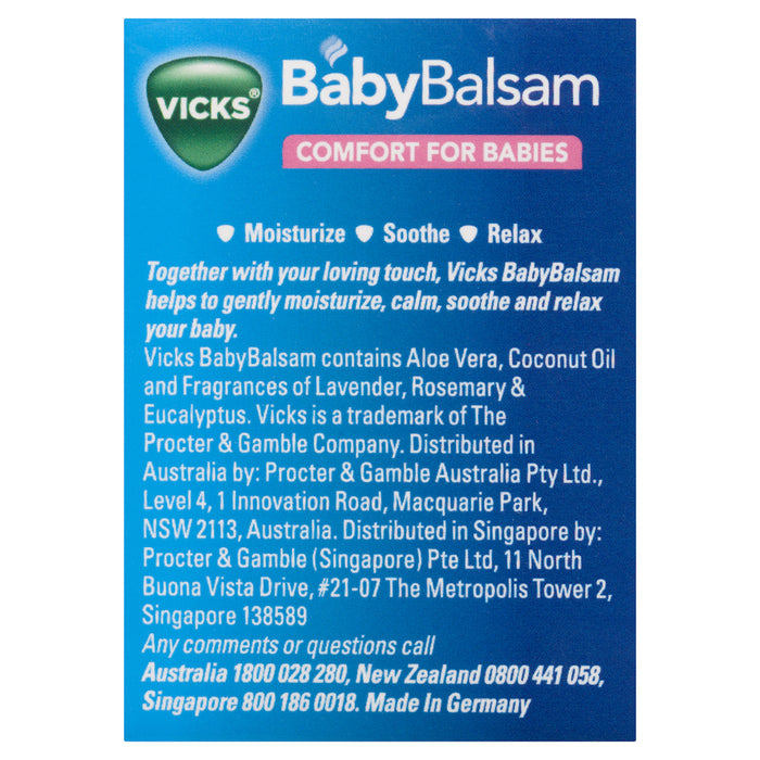 Vicks Baby Balsam Comfort For Babies 100g