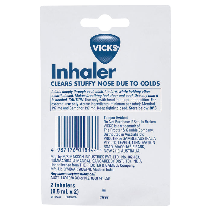 Vicks Inhaler Twin Pack