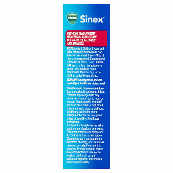 Vicks Sinex Aloe 15ml