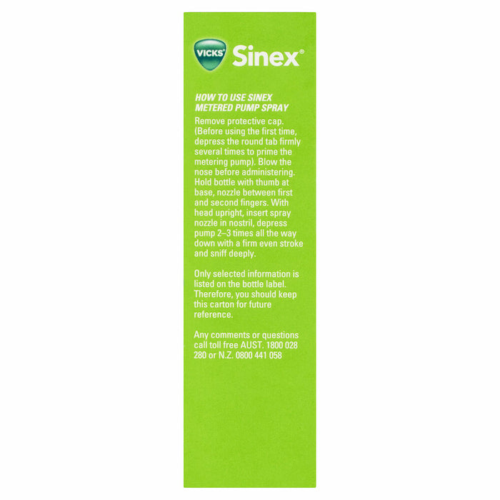 Vicks Sinex Aloe 15ml