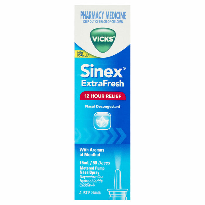 Vicks Sinex Extra Fresh 15ml