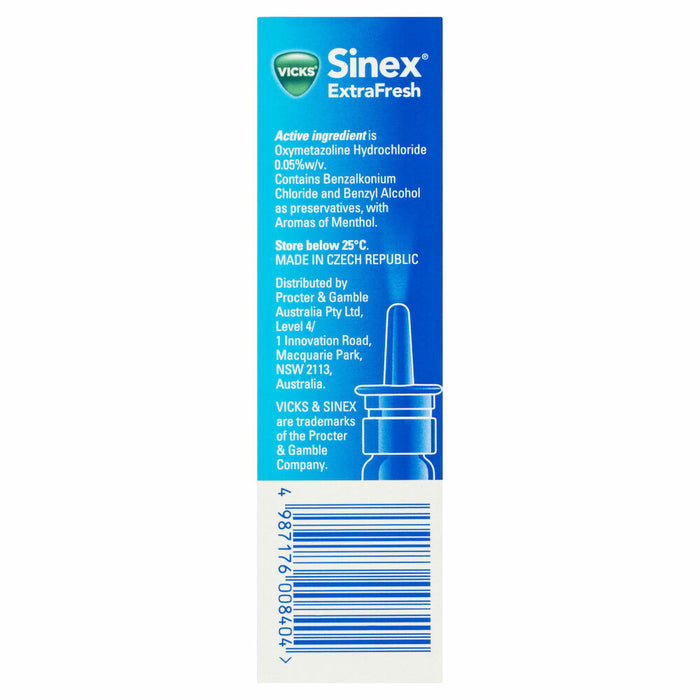 Vicks Sinex Extra Fresh 15ml