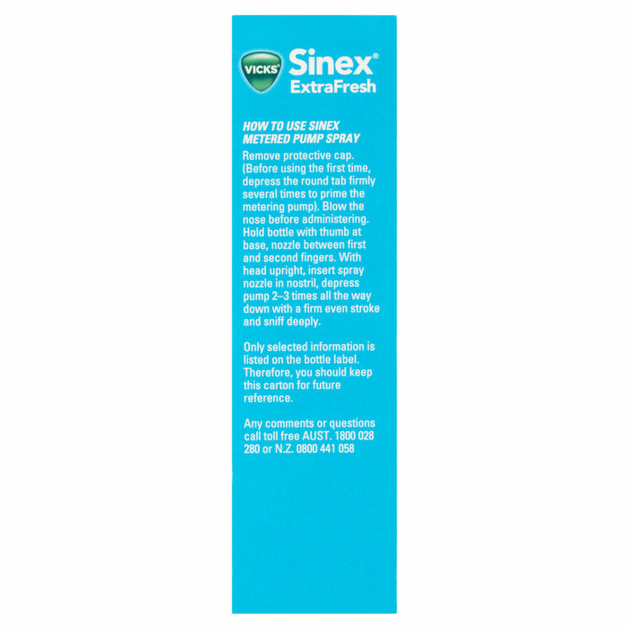 Vicks Sinex Extra Fresh 15ml