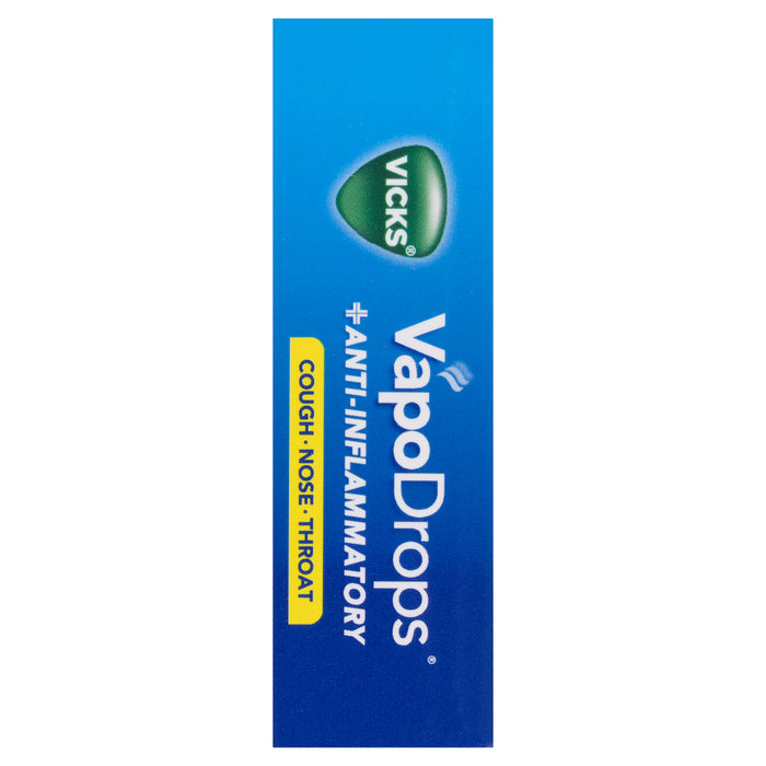 Vicks Vapodrops Anti-Inflammatory 16 Lemon Menthol Lozenges