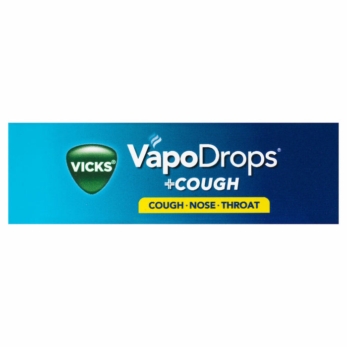 Vicks VapoDrops + Cough Honey Lemon Mentol 16