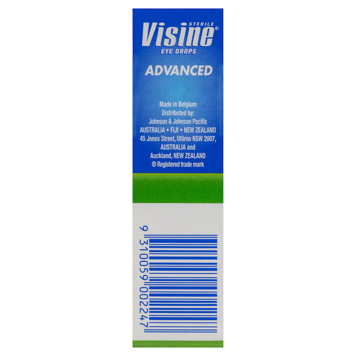 Visine Eye Drops Advanced 15ml