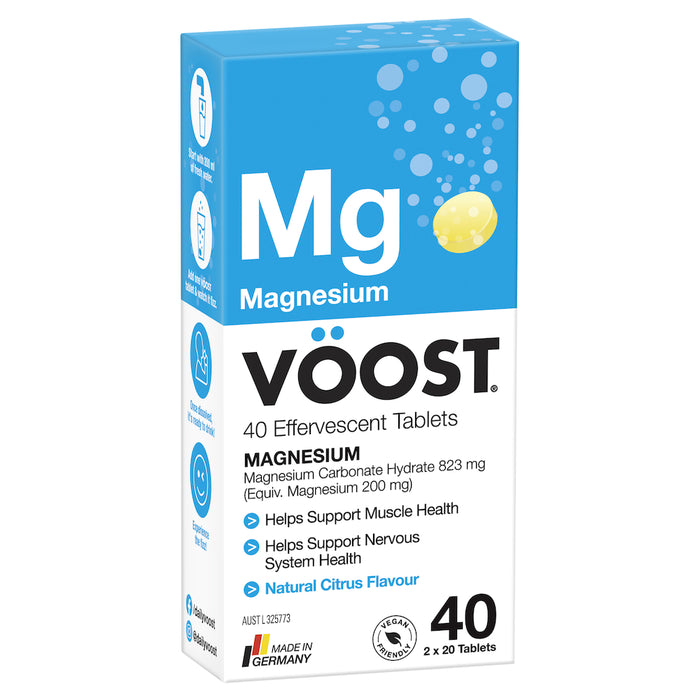 Voost Magnesium Effervescent Tablets 40