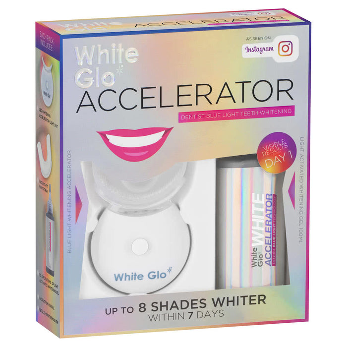 White Glo White Accelerator Blue Light Whitening System