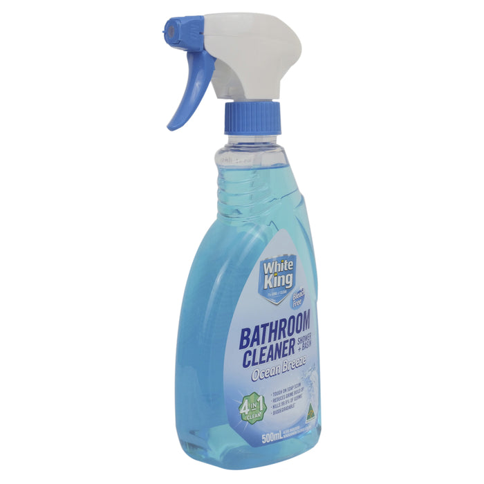 WHITE KING B/ROOM CLEANER BLEACH FREE OCEAN BREEZE 500ML