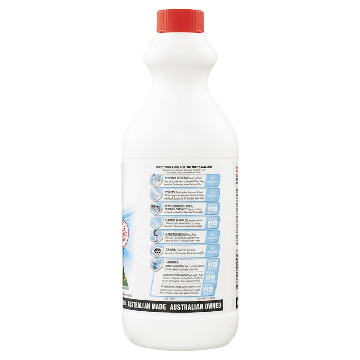 White King Bleach Regular 1.25L