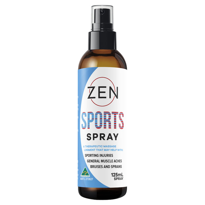 Zen Therapeutics Sports Spray (Therapeutic Massage Liniment) 125ml