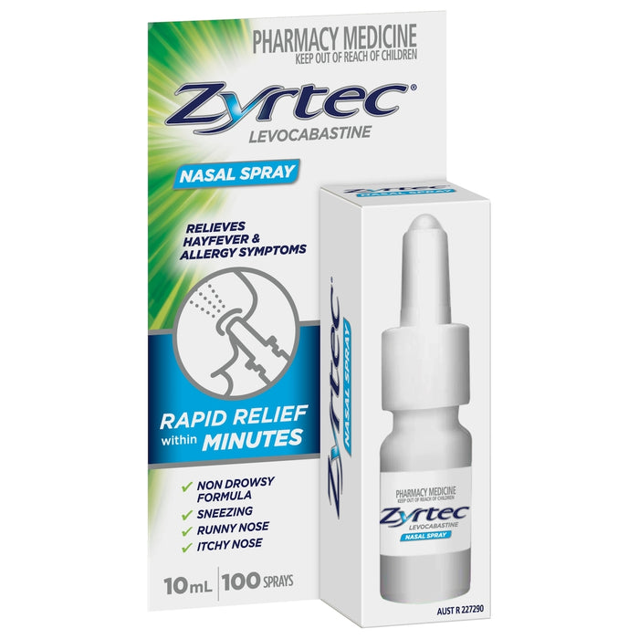 Zyrtec Nasal Spray Levocabastine 10ml