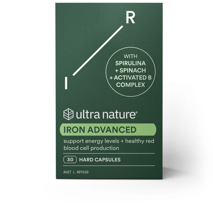 Ultra Nature Iron Advanced 30 Capsules