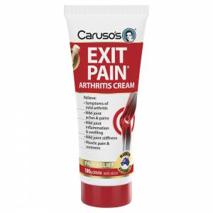 Caruso's Exit Pain Arthritis Cream 100g