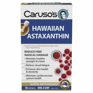 Caruso's Hawaiian Astaxanthin Capsules 30