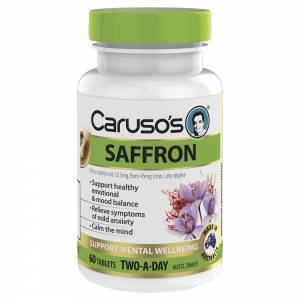 Caruso's Herbal Saffron Tablets 60