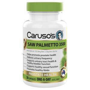 Caruso's Herbal Saw Palmetto Tablets 50