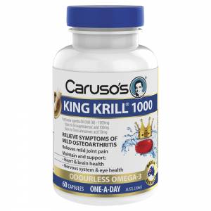 Caruso's King Krill 1000mg Capsules 60