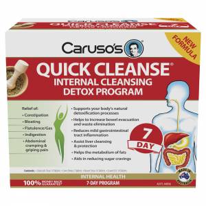 Caruso's Quick Cleanse 7 Day Detox Program Kit