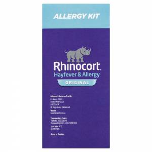 Zyrtec 30 Tab & Rhinocort 60 Nasal Spray Allergy Kit
