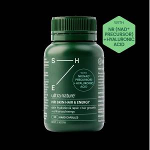 Ultra Nature NR Skin Hair & Energy 30 Capsules 