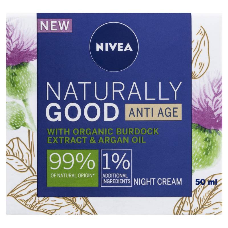 Nivea Naturally Good Anti Age Night Cream 50ml 9810